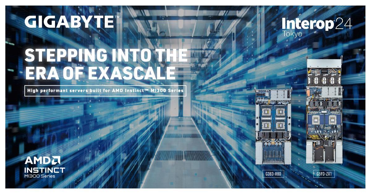 GIGABYTE is here. Visit the AMD booth 6G10 and advance the future with us!