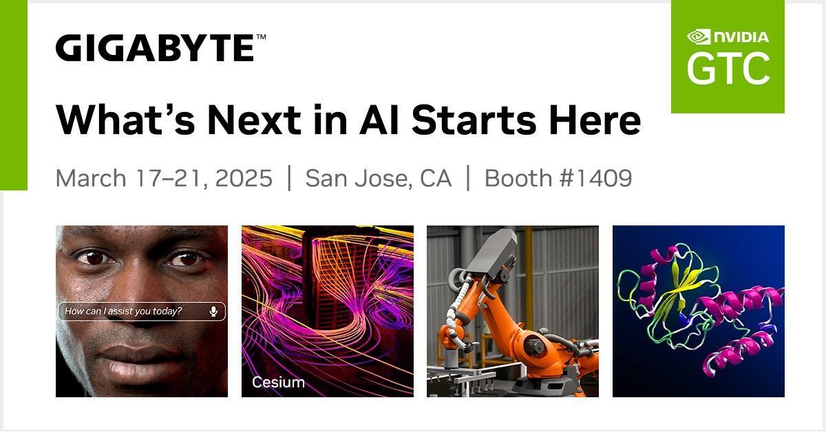 Join us at Booth 1409 to discover what’s next in AI.