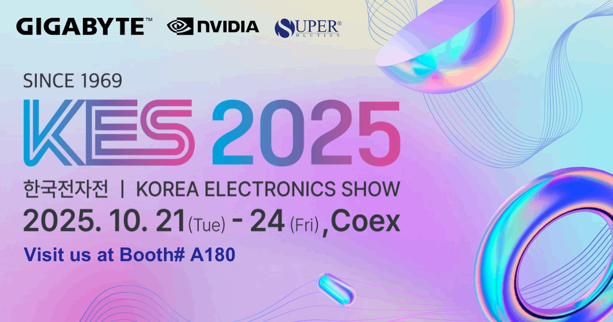 At KES 2025, we drive the next era of AI, HPC, and sustainable data centers!