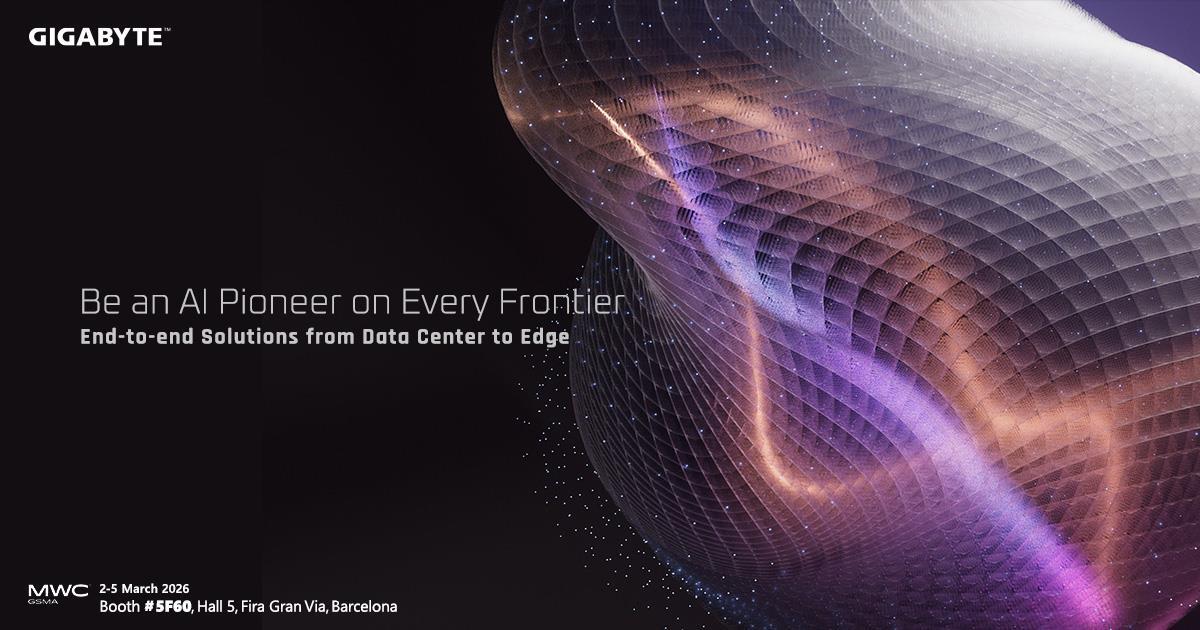 Discover end-to-end AI solutions from data center to edge—powering every frontier with GIGABYTE.