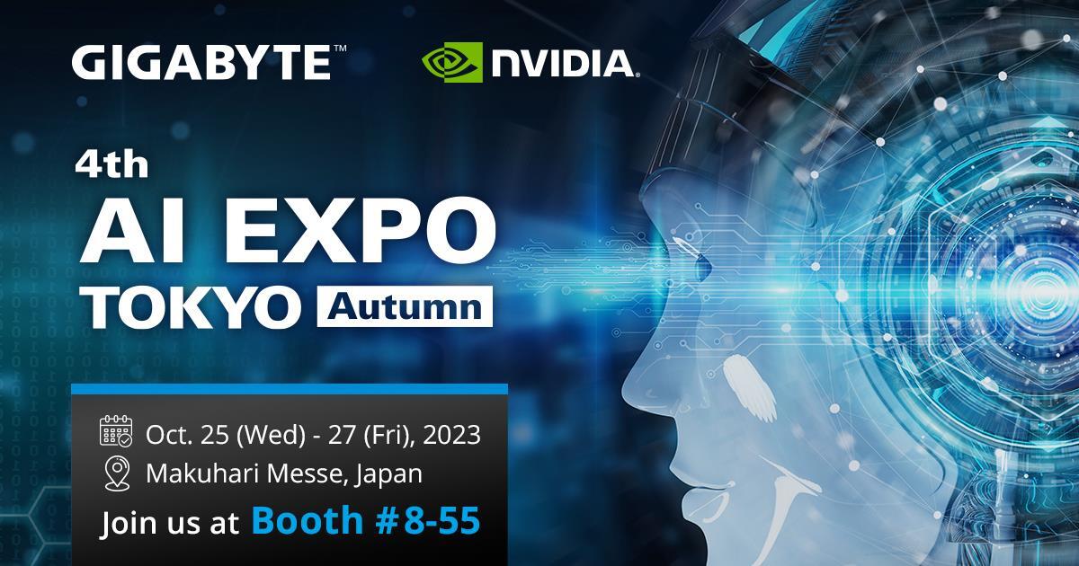 Visit us at booth #8-55, GIGABYTE takes you to Win Big with AI.
