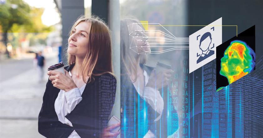 AI Facial Recognition with Temperature Measurement