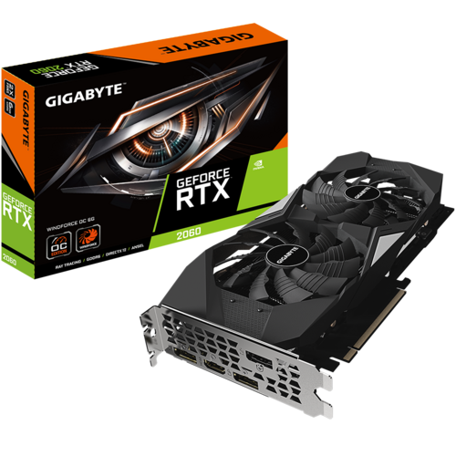 GeForce RTX™ 2060 WINDFORCE OC 6G (rev. 1.0) - Grafische Kaart