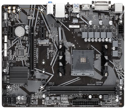 A520M H rev. 1.x Key Features Motherboard GIGABYTE Global