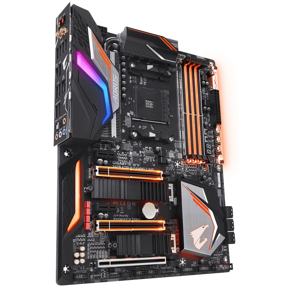 X470 AORUS GAMING 7 WIFI (rev. 1.0) 主な特徴 | マザーボード
