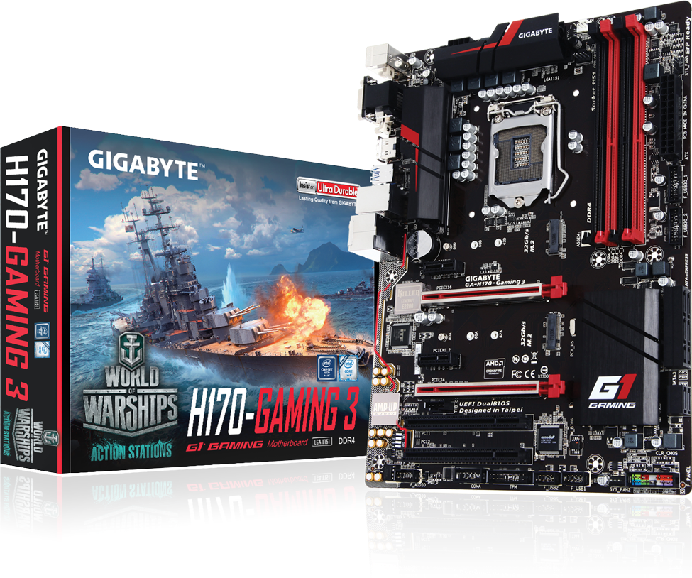 Tarjetas Madre - GA-H170-Gaming 3