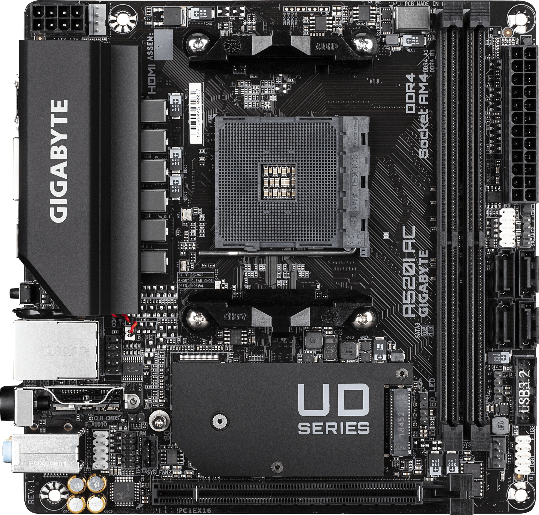 A520I AC (Rev. 1.5) Motherboard - GIGABYTE Global