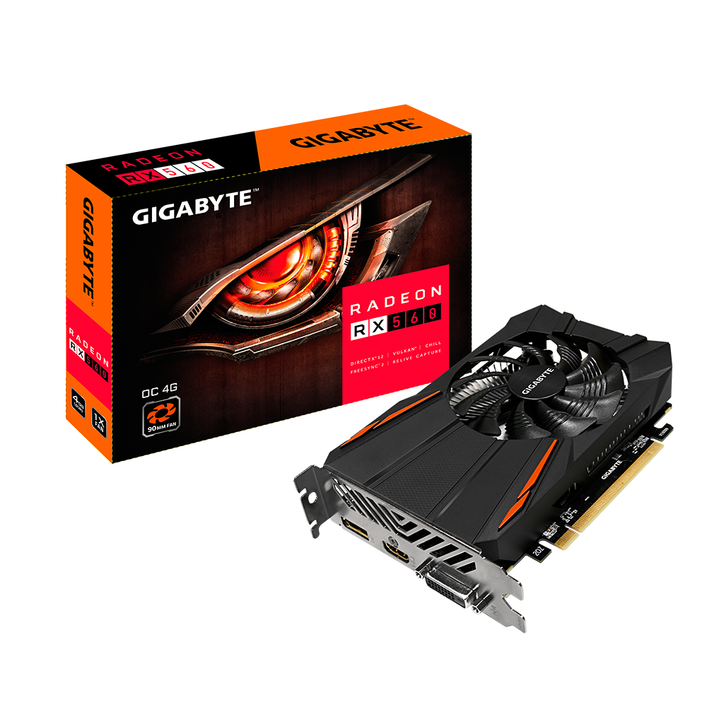 Gigabyte radeon rx 2024 560 4gb gddr5