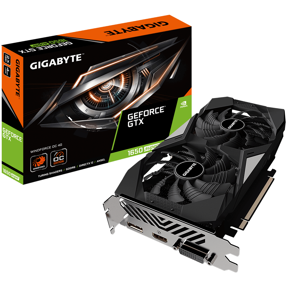 GeForce® GTX 1650 SUPER™ WINDFORCE OC 4G 主な特徴 | グラフィック 