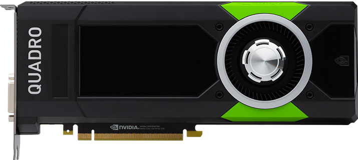 Professional Graphics Card - NVIDIA QUADRO P5000
