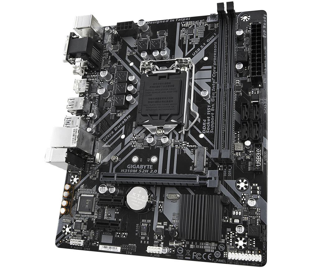 GIGABYTE H310N 2.0 マザーボード H310N 2.0 (rev. 1.0) Key Features | Motherboard - GIGABYTE