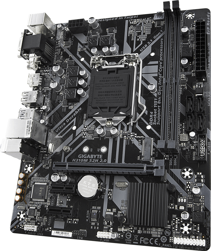 最終【軽作業向け】H310M S2H G4900 SSD Win11 オフィス付 H310M S2H 2.0 (Rev. 1.0) - GIGABYTE Japan