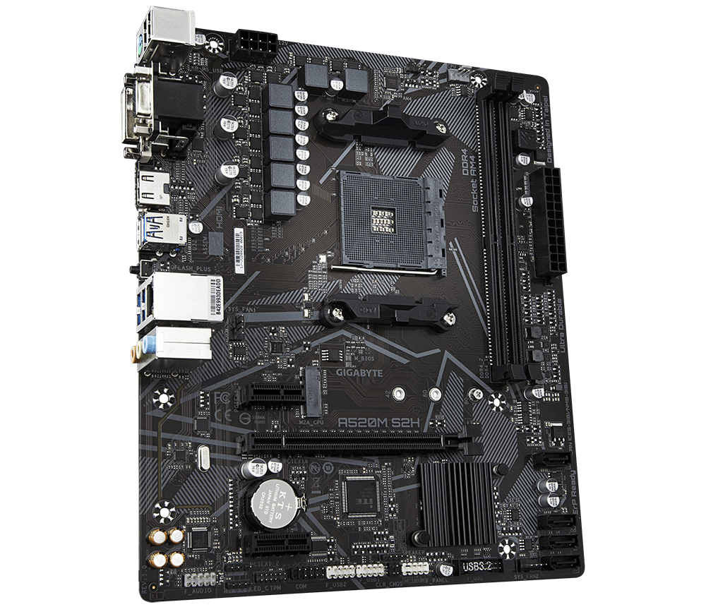 GIGABYTE A520M S2H Motherboard AORUS GIGABYTE USA