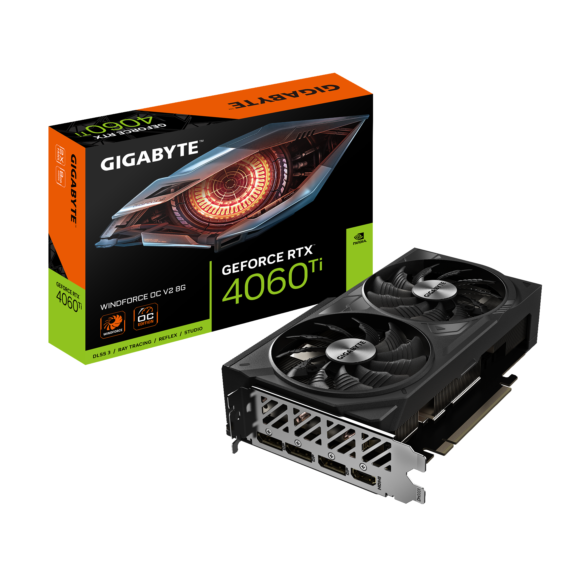 GeForce RTX­­™ 4060 Ti WINDFORCE OC V2 8G Key Features | Graphics Card ...