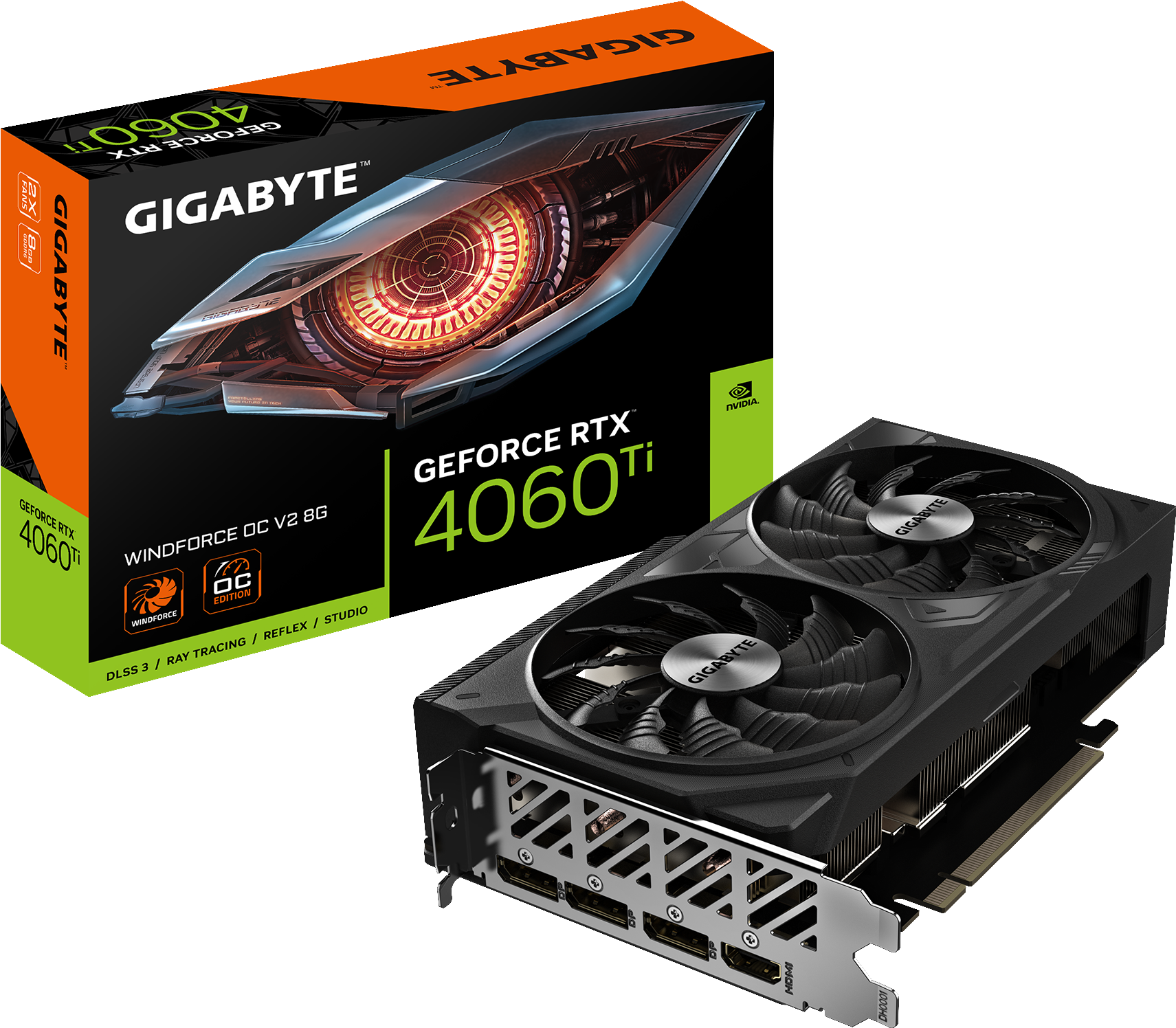 GIGABYTE RTX 4060T i 8G WINDFORCE OC V2 40028