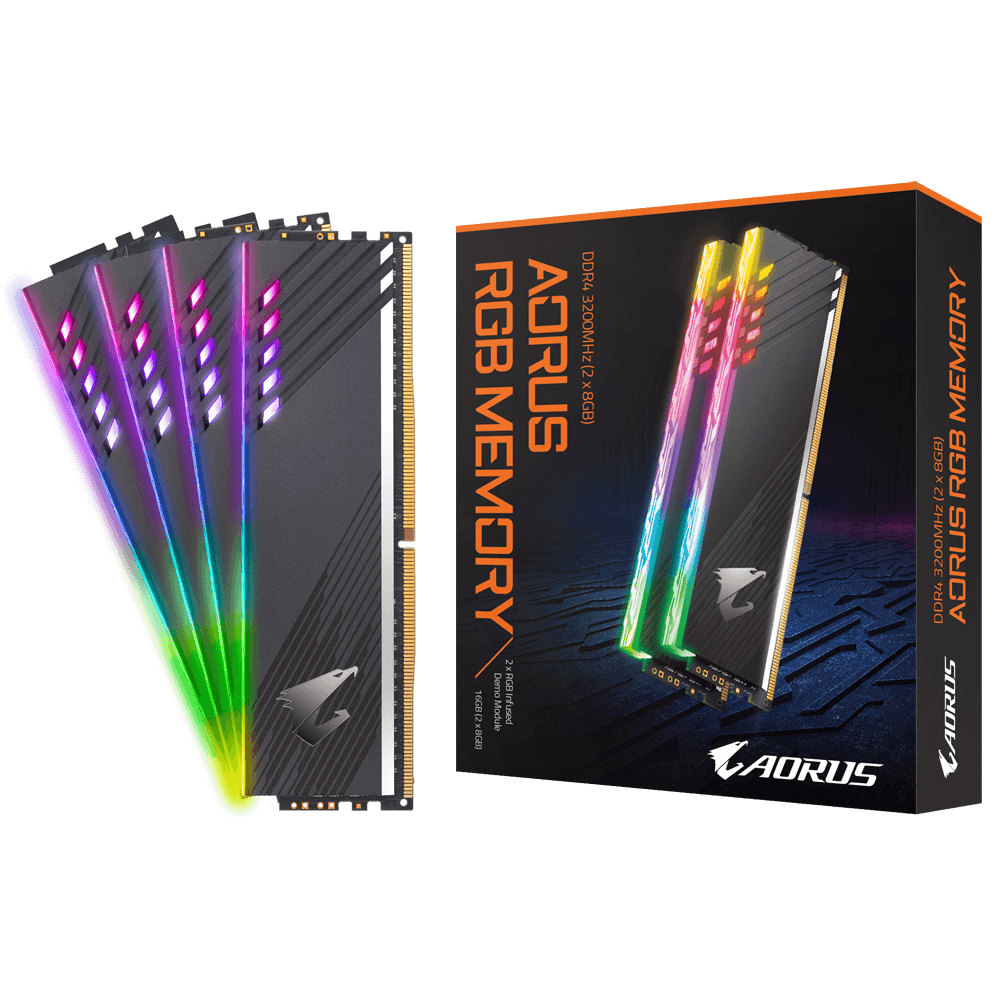AORUS RGB Memory 16GB (2x8GB) 3200MHz (With Demo Kit) Key Features