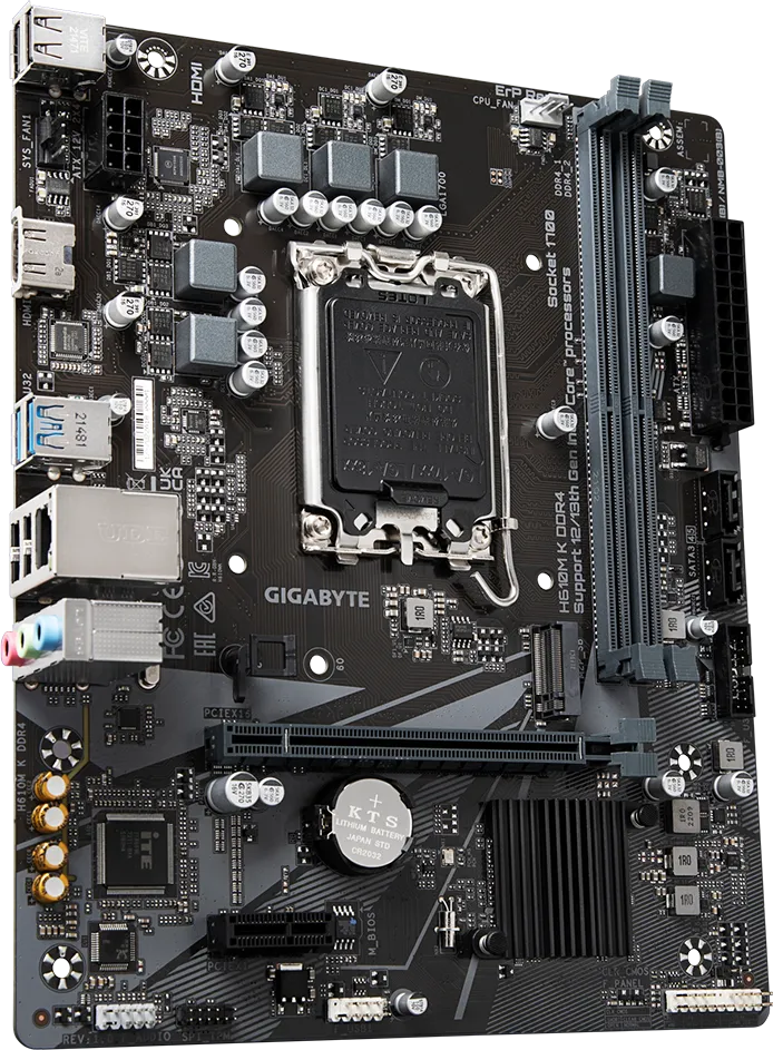 GIGABYTE H610M K MOTHERBOARD photo 3