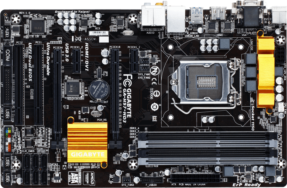 GA-H97-HD3 (Rev. 1.0) Motherboard - GIGABYTE Global