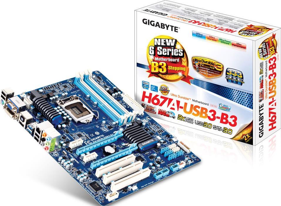 Mainboards - GA-H67A-USB3-B3
