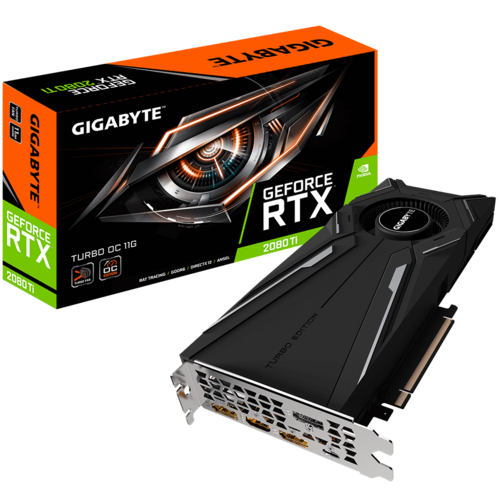 GeForce RTX™ 2080 Ti TURBO OC 11G (rev. 2.0) - Tarjetas Gráficas