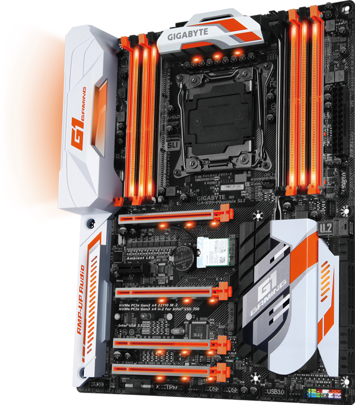 GA-X99-Phoenix SLI (Rev. 1.0) 主機板- GIGABYTE 技嘉科技