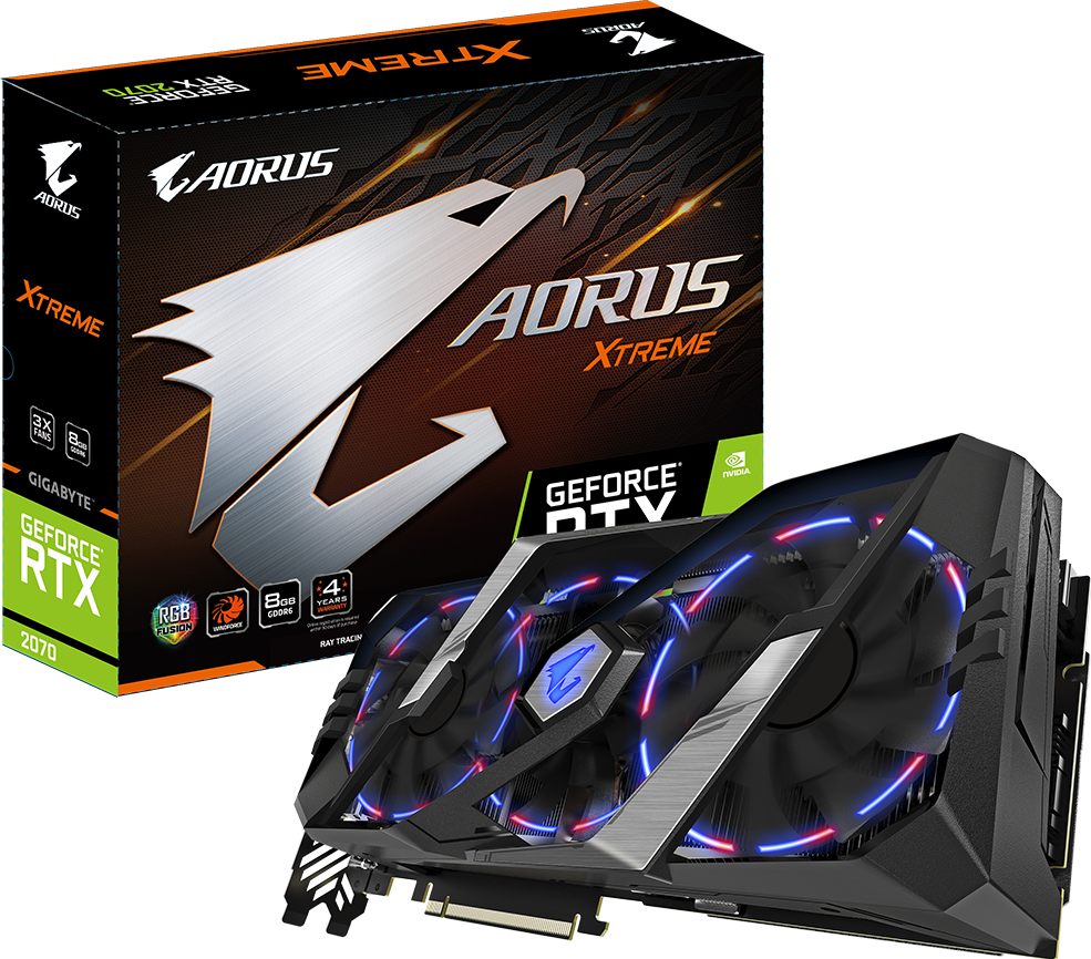グラフィックスカード - AORUS GeForce RTX™ 2070 XTREME 8G