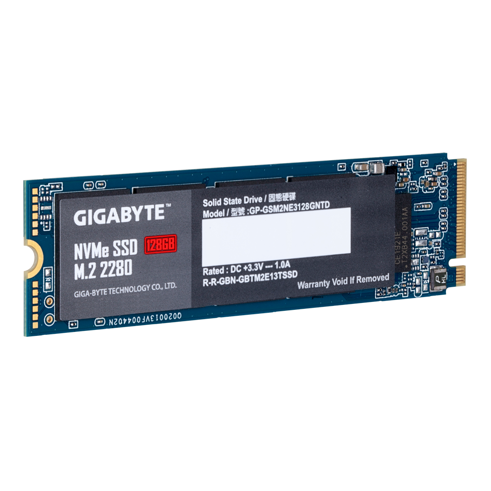 GIGABYTE NVMe SSD 128GB