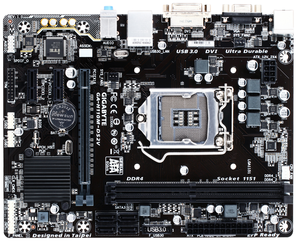 GA-H110M-DS2V (rev. 1.0) Gallery | Motherboard - GIGABYTE Global