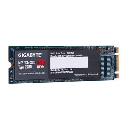 GIGABYTE M.2 PCIe SSD 128GB