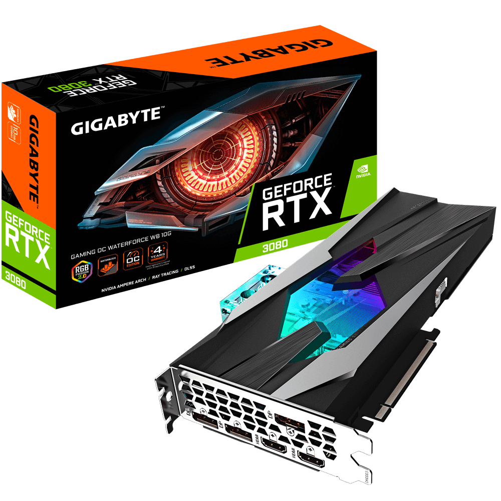 GeForce RTX™ 3080 GAMING OC WATERFORCE WB 10G｜AORUS - ギガバイト 日本