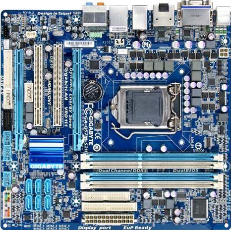 Tarjetas Madre - GA-Q57M-S2H