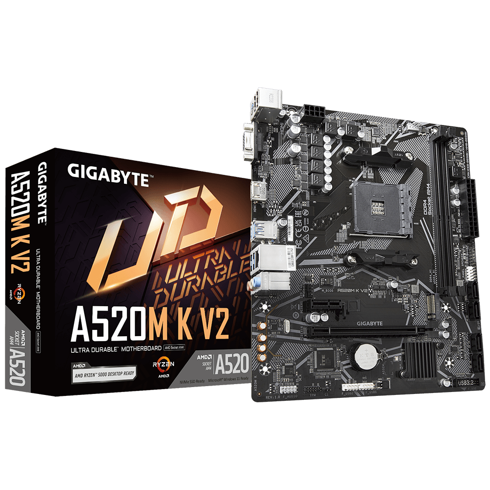ASUS A520M-K motherboard supports AMD AM4 interface CPU PRIME A520M-K  supports 5600G/5600X/5700X
