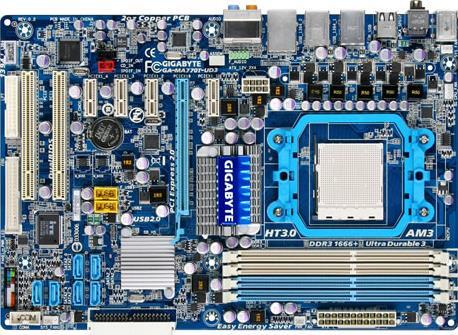 Mainboards - GA-MA770T-UD3