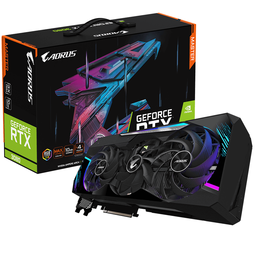 AORUS GeForce RTX 3080 MASTER 10G rev. 3.0 Caracter sticas