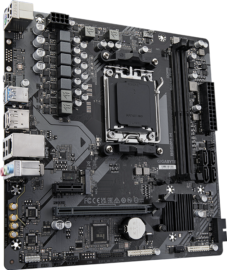 B650M H (Rev. 1.2) Placas-mãe - GIGABYTE Brazil