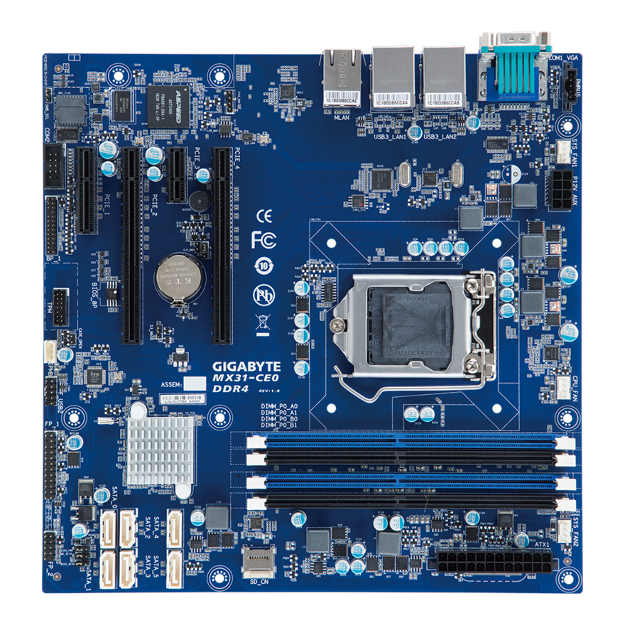MX31-CE0 (rev. 1.0) | Workstation Motherboard - GIGABYTE Global