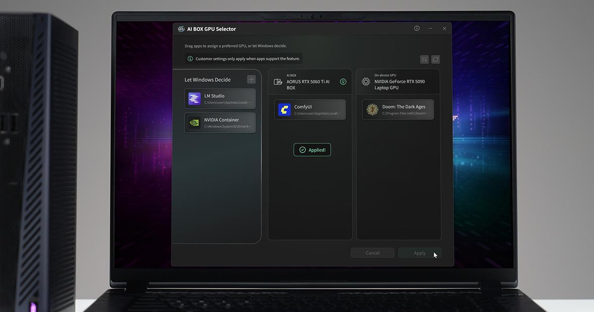 AI BOX GPU Selector – The Smart Way to Harness Your GPU Power