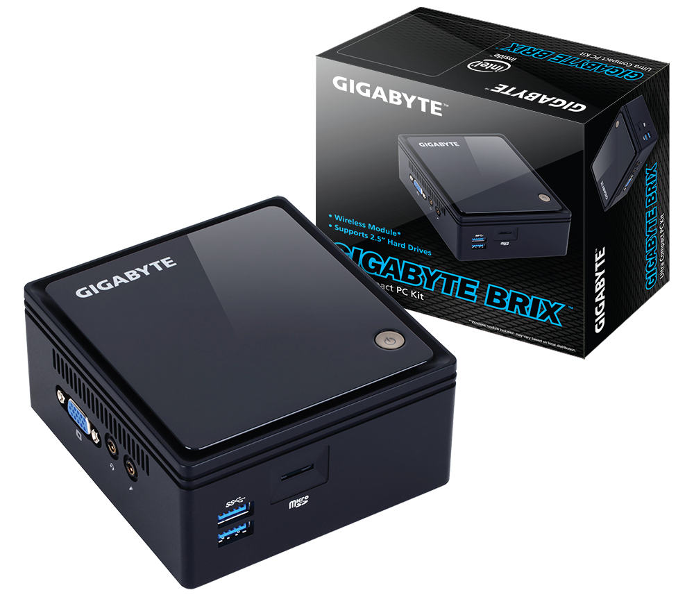 GBBACE3160 (rev. 1.0) Tanıtım BRIX (MiniPC Barebone) GIGABYTE Turkey