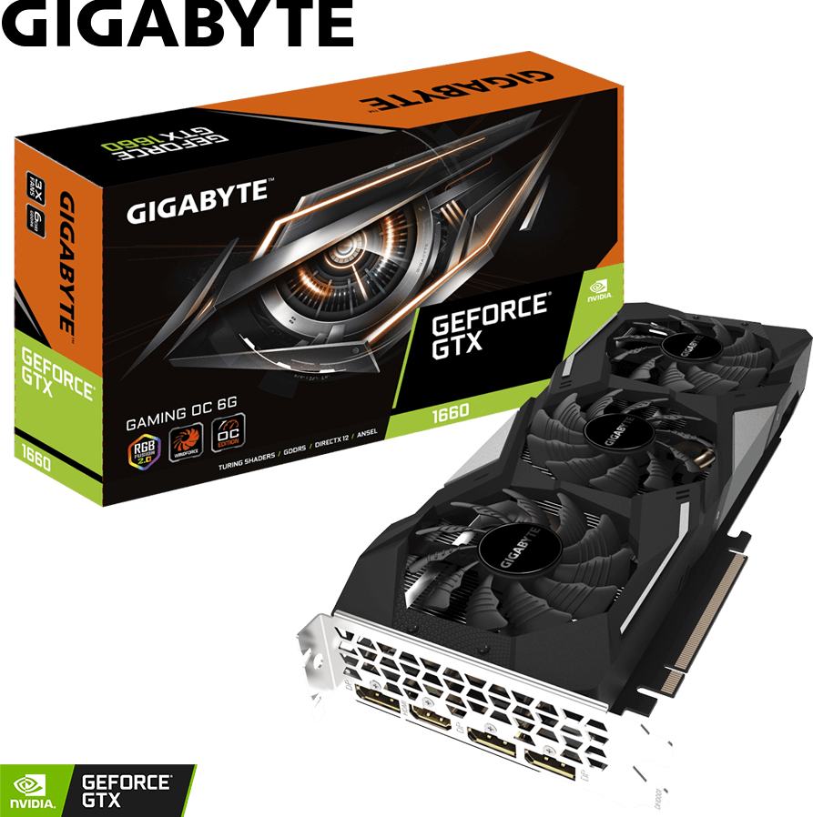 GeForce® GTX 1660 GAMING OC 6G グラフィックスカード - GIGABYTE Japan
