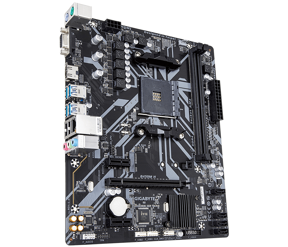 GIGABYTE B450M H Motherboard｜AORUS - ギガバイト 日本