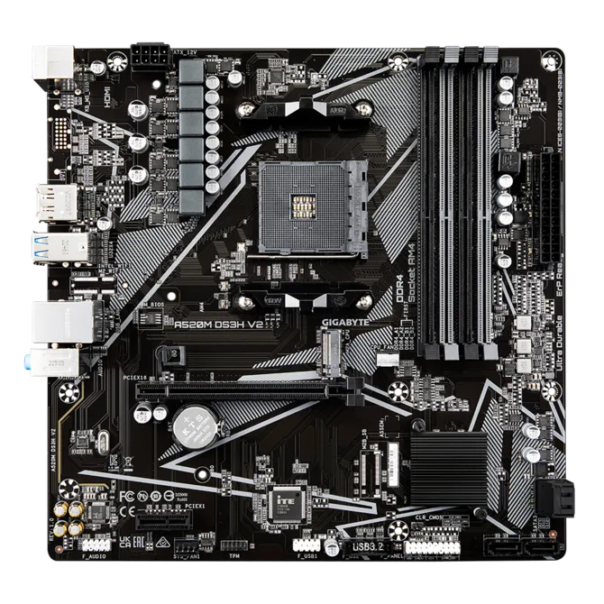 GIGABYTE A520M DS3H V2