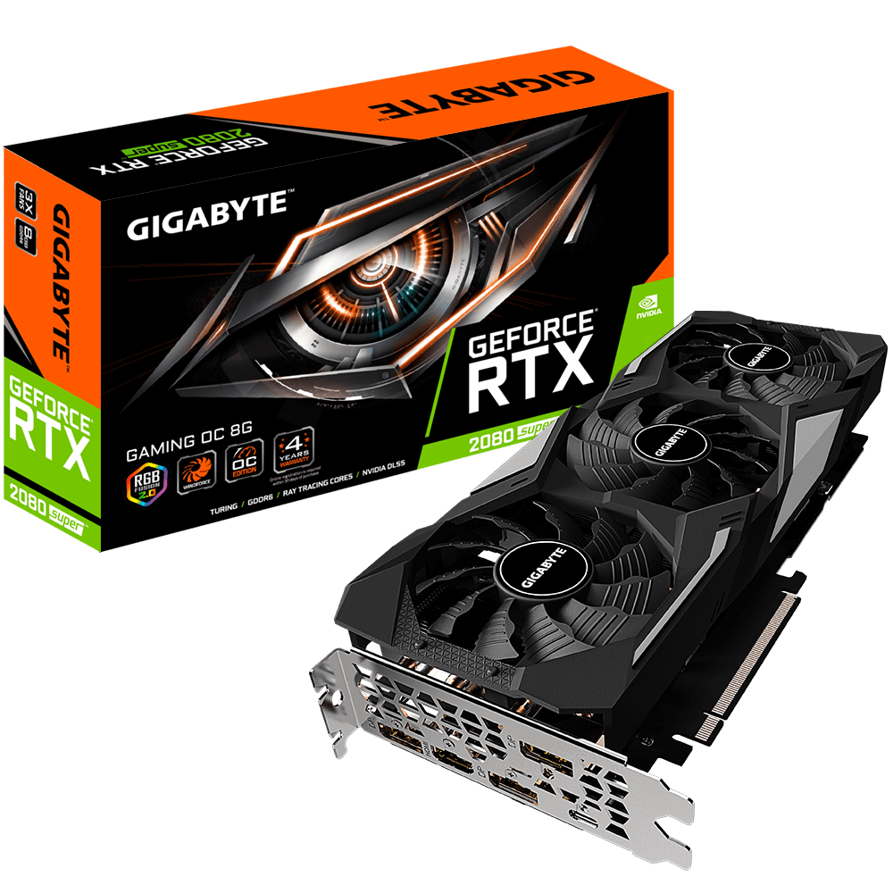 GeForce® RTX 2080 SUPER™ GAMING OC 8G (rev. 2.0) Key Features