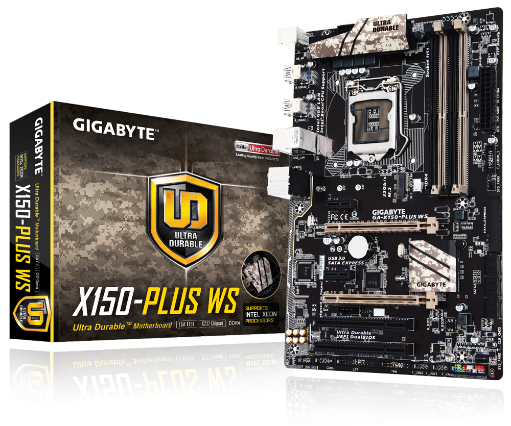 GA-X150-PLUS WS (rev. 1.0) Overview | Motherboard - GIGABYTE Global