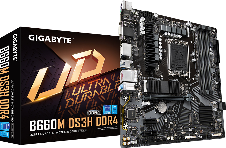 Motherboard - B660M DS3H DDR4