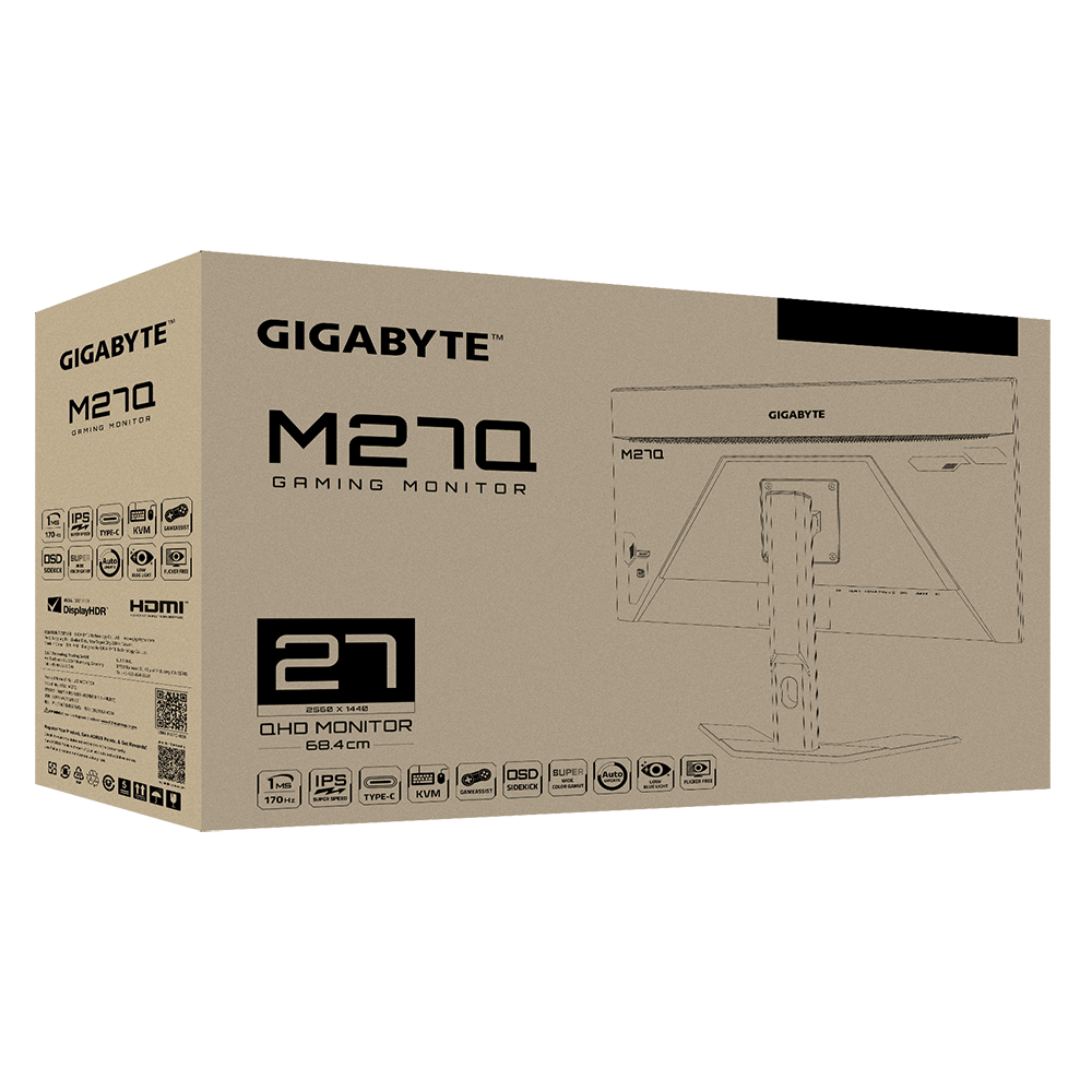 M27q Gaming Monitor Gallery Monitor Gigabyte Global