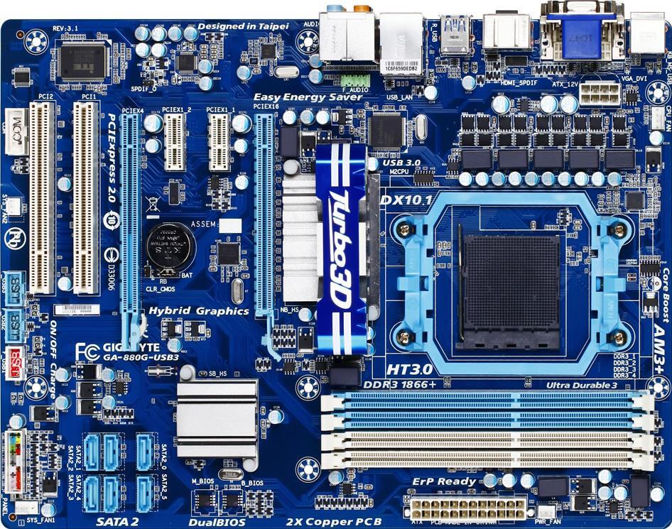 Motherboard - GA-880G-USB3