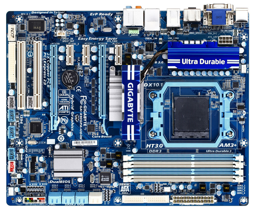 gigabyte ultra durable motherboard disk