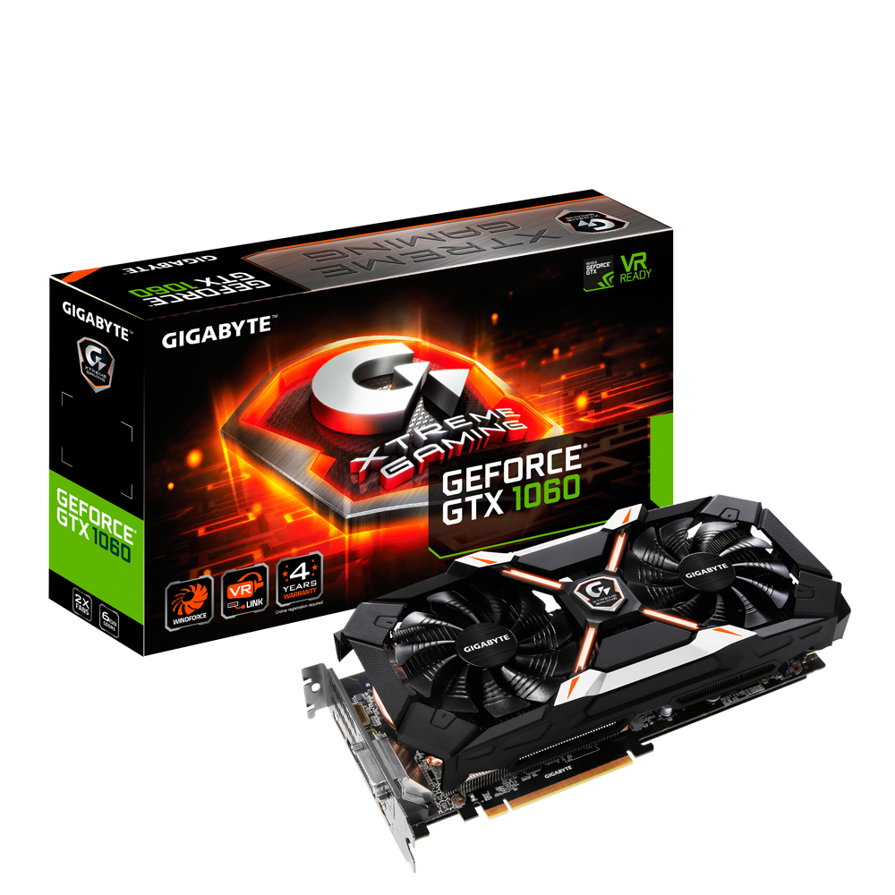 GeForce® GTX 1060 Xtreme Gaming 6G Key Features | Graphics Card