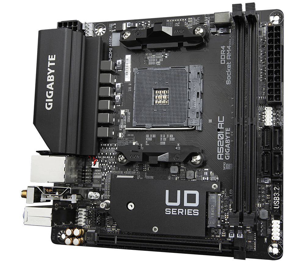 GIGABYTE A520I AC Motherboard｜GIGABYTE