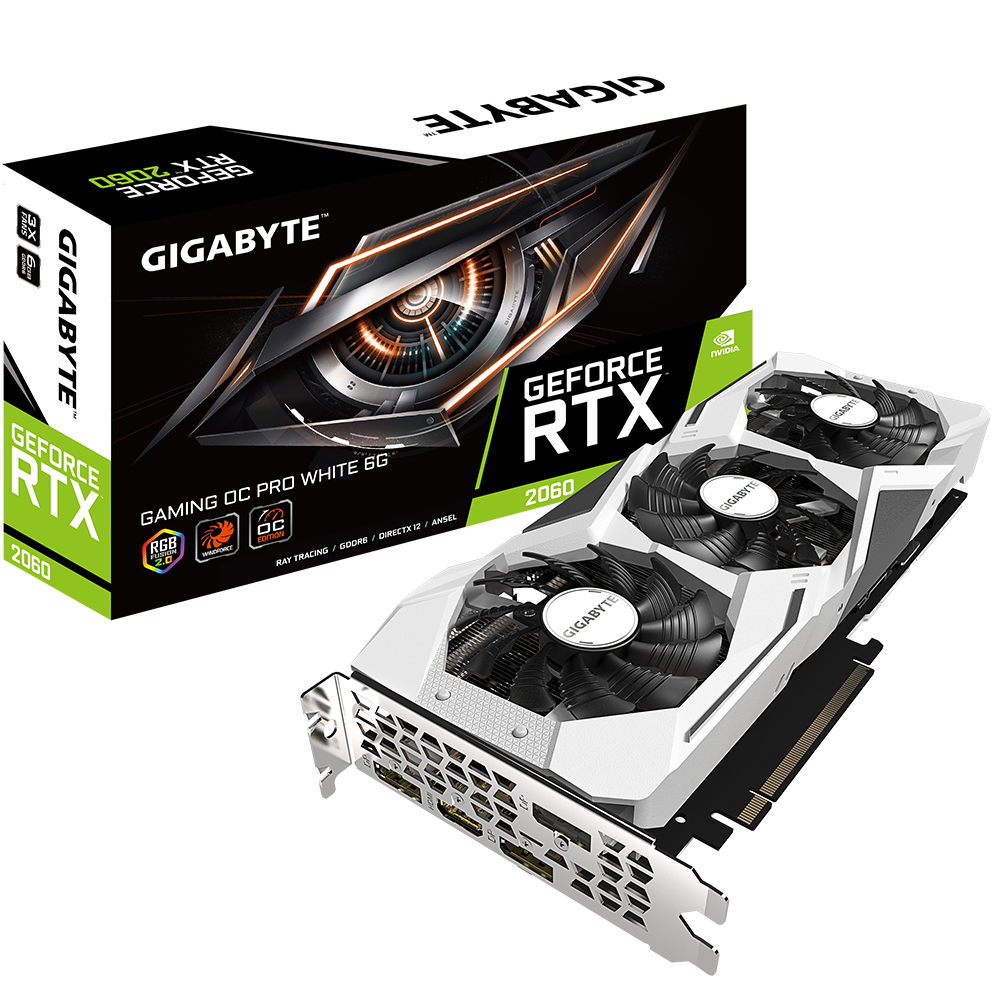 GeForce RTX 2060 GAMING OC PRO WHITE 6G Key Features Graphics